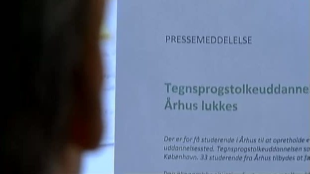 Klik for at se videoen "Tolkestuderende i Århus"