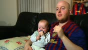 Klik for at se videoen "Barcelona fan"