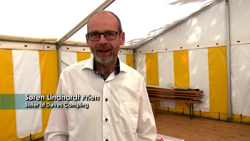 Klik for at se videoen "Døves Camping fylder 25 år"