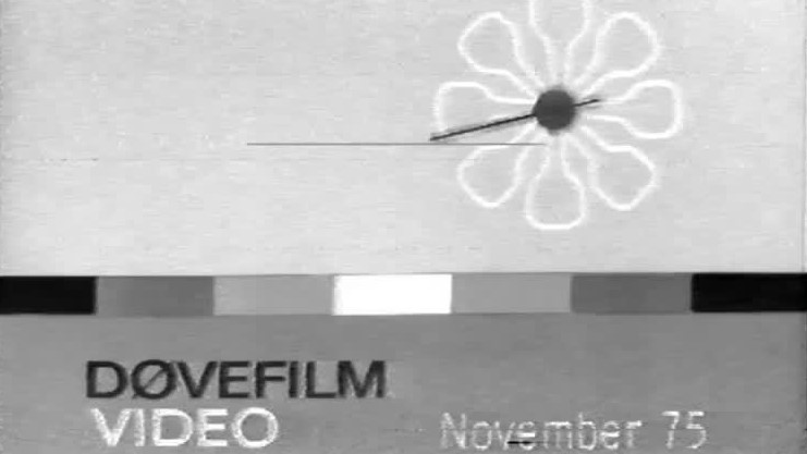 Klik for at se videoen "Døvenyt november 1975"