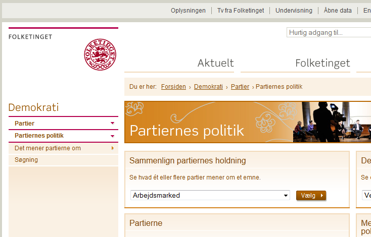 folketingetshside
